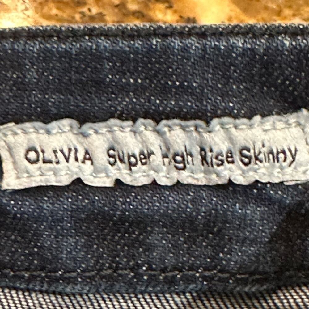 Dear John Olivia Super High Rise Skinny Jeans Women’s Size 27 x 30.5” Inseam - Picture 4 of 9